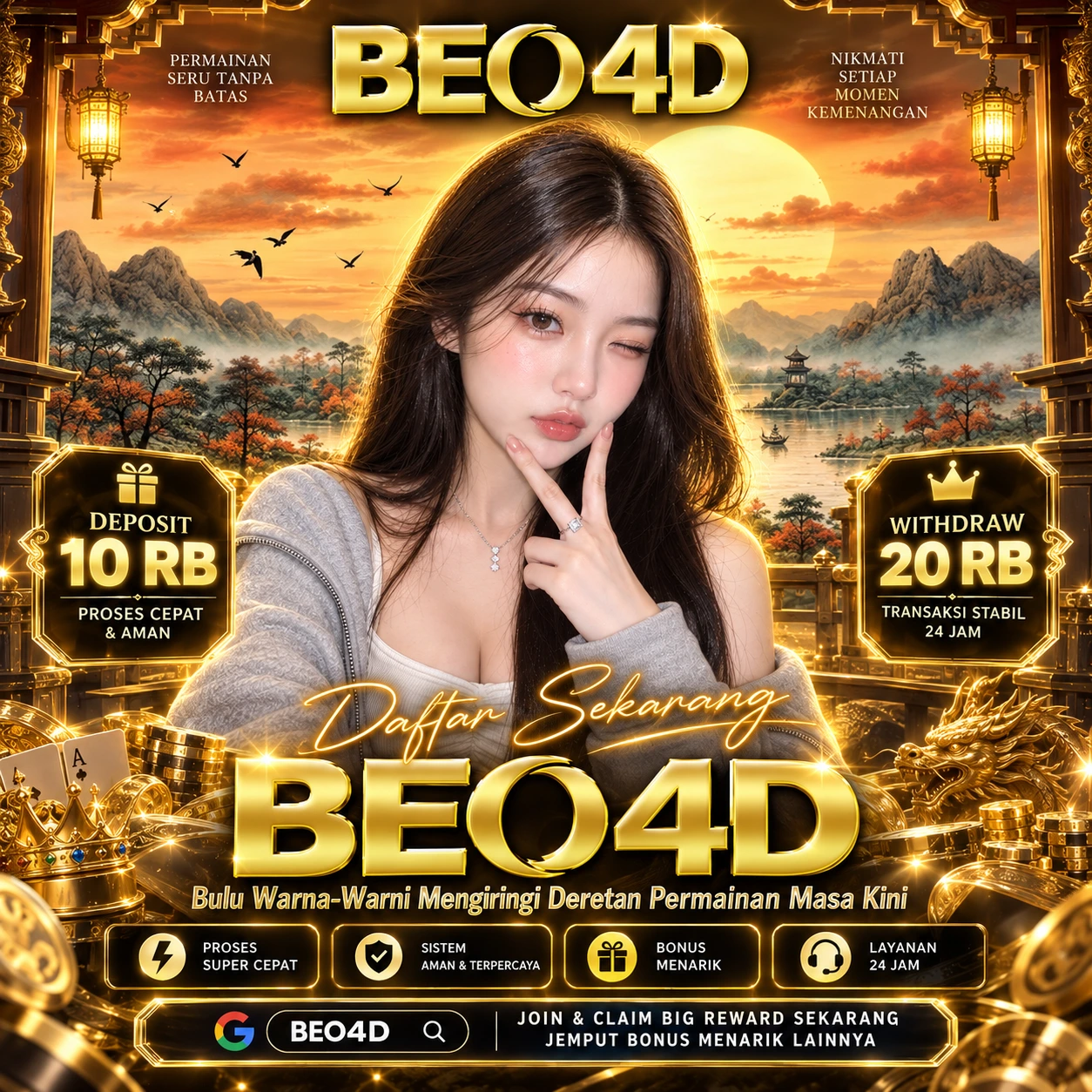 BEO4D: Bulu Warna-Warni Mengiringi Deretan Permainan Masa Kini